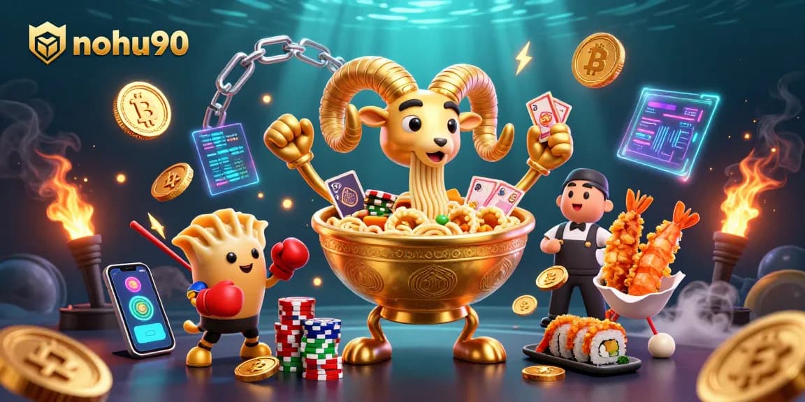 Nohu90 players engaging in vibrant slot games, featuring colorful animations and dynamic gameplay.