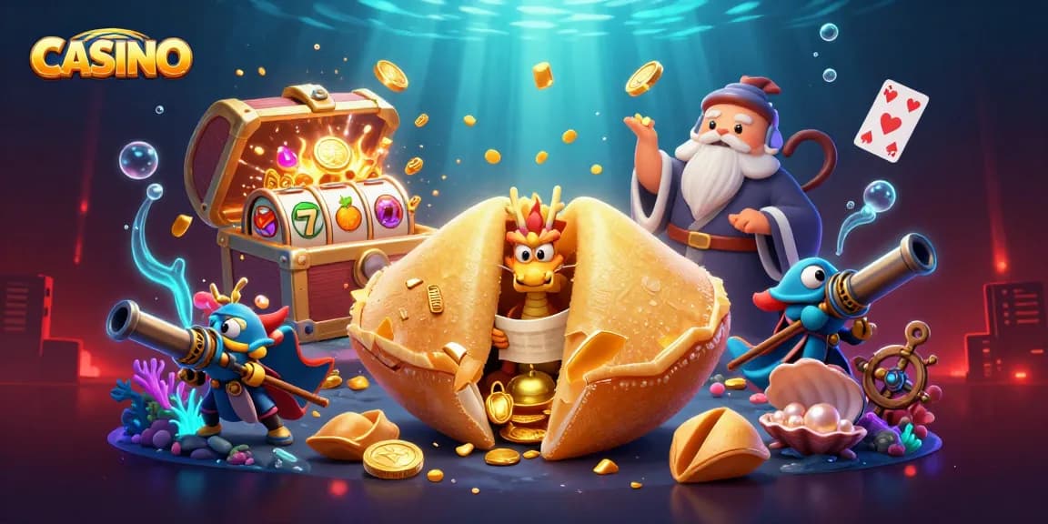 Experience exhilarating CASINO adventures with a dynamic illustration of fortune, luck, and riches.