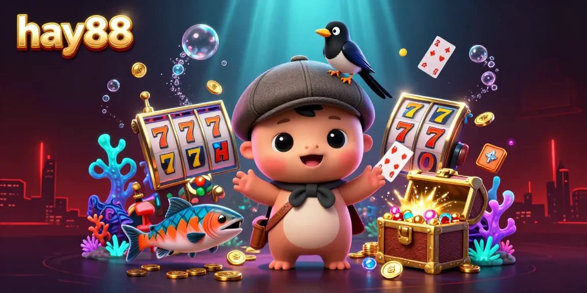 Experience thrilling wins with hay88's vibrant underwater casino adventure.