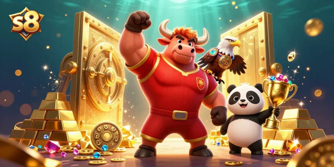 S8 engages players with a dynamic casino adventure featuring golden treasures, exciting wins, and thrilling gaming action.