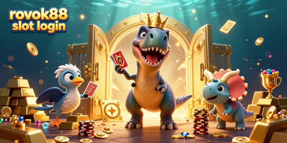 Engage with rokok88 slot login to unlock thrilling wins in an animated casino adventure