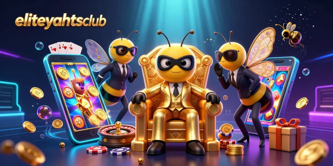 Play at eliteyachtsclub and experience thrilling slot action with golden coins and exciting gameplay.