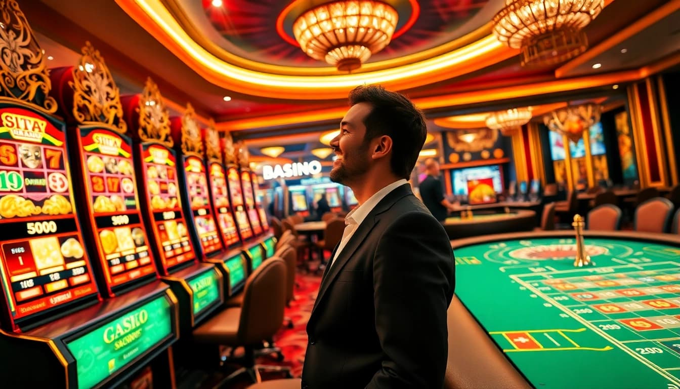 Experience thrilling online gaming at bk33 with exciting slot machines and vibrant casino action.