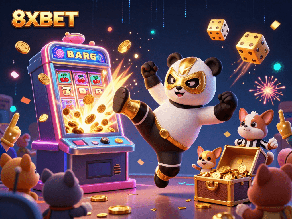 Experience thrilling action at 8XBET with captivating 3D casino scenes and dynamic gameplay.