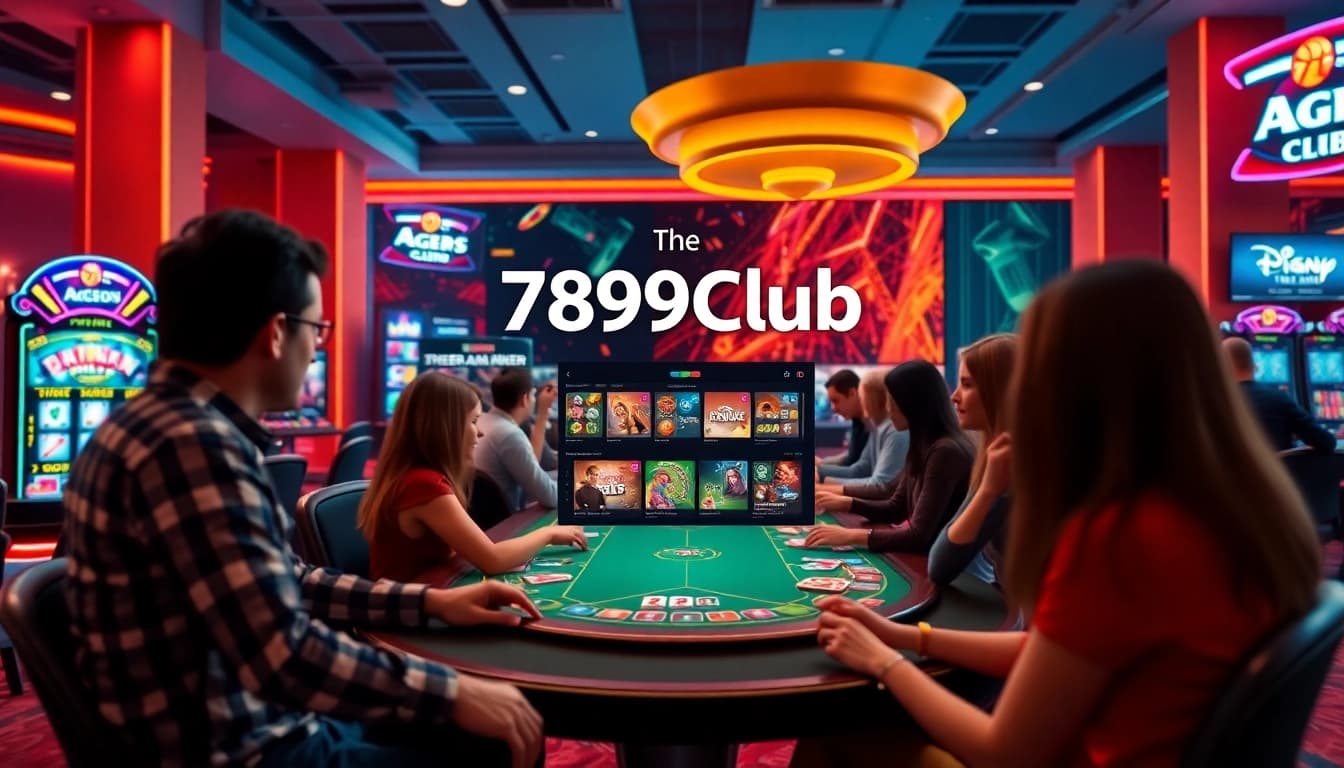 789club đánh giá - Engaging online gaming interface at 789Club with vibrant colors and community atmosphere.