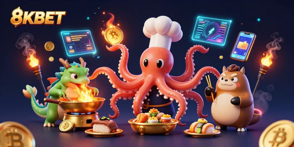 Experience 8KBET’s immersive casino world with vibrant 3D characters and thrilling slot machines.