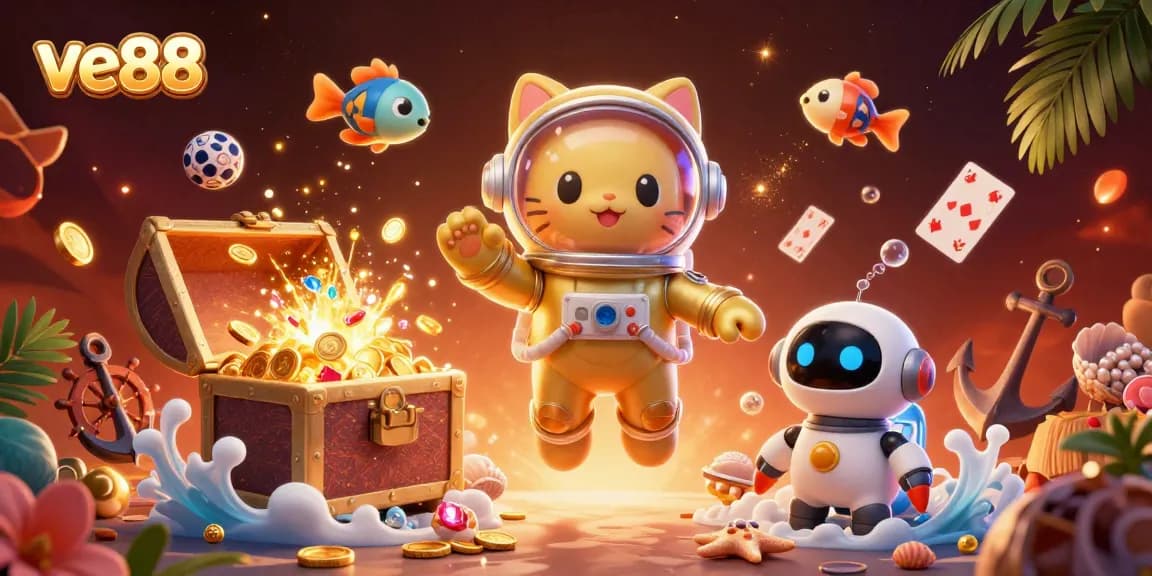 Bet on excitement with ve88 while enjoying a vibrant 3D casino adventure.