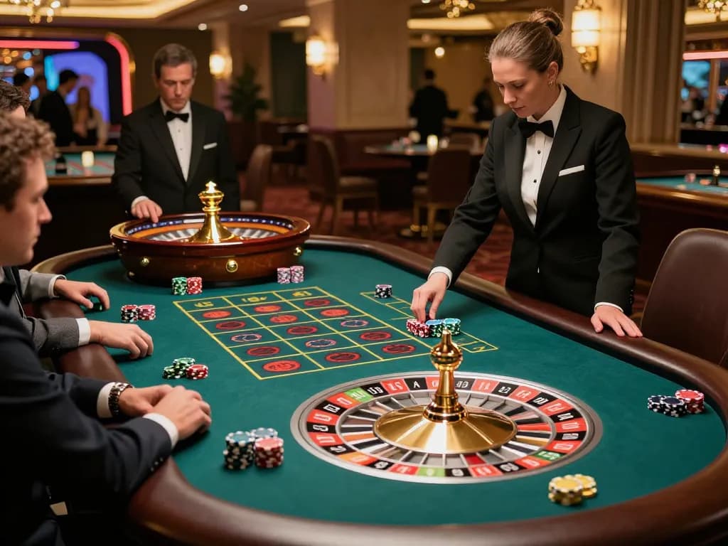 Betting at the vibrant roulette table at 78win casino, where excitement meets strategy.