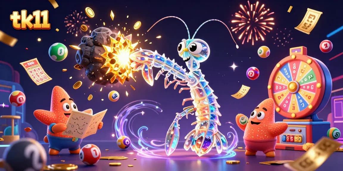 Engage in winning moments with tk11 in a vibrant alien casino filled with colorful rewards.