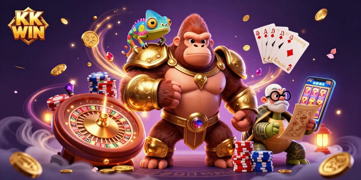 Experience the thrilling excitement of KK WIN casino with advanced gaming features and dynamic characters.