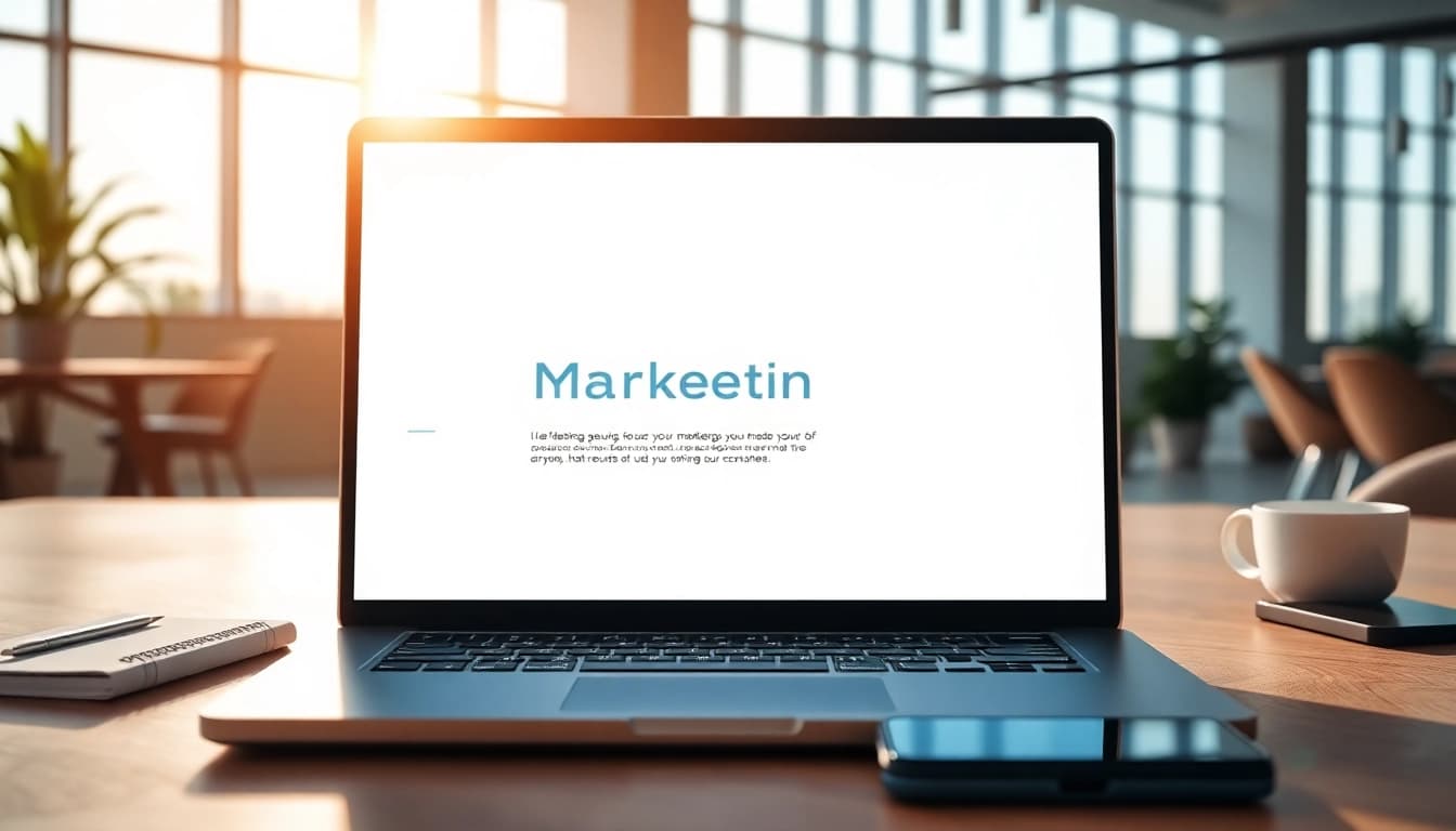 Craft engaging hubspot marketing email designs in a professional workspace setting.