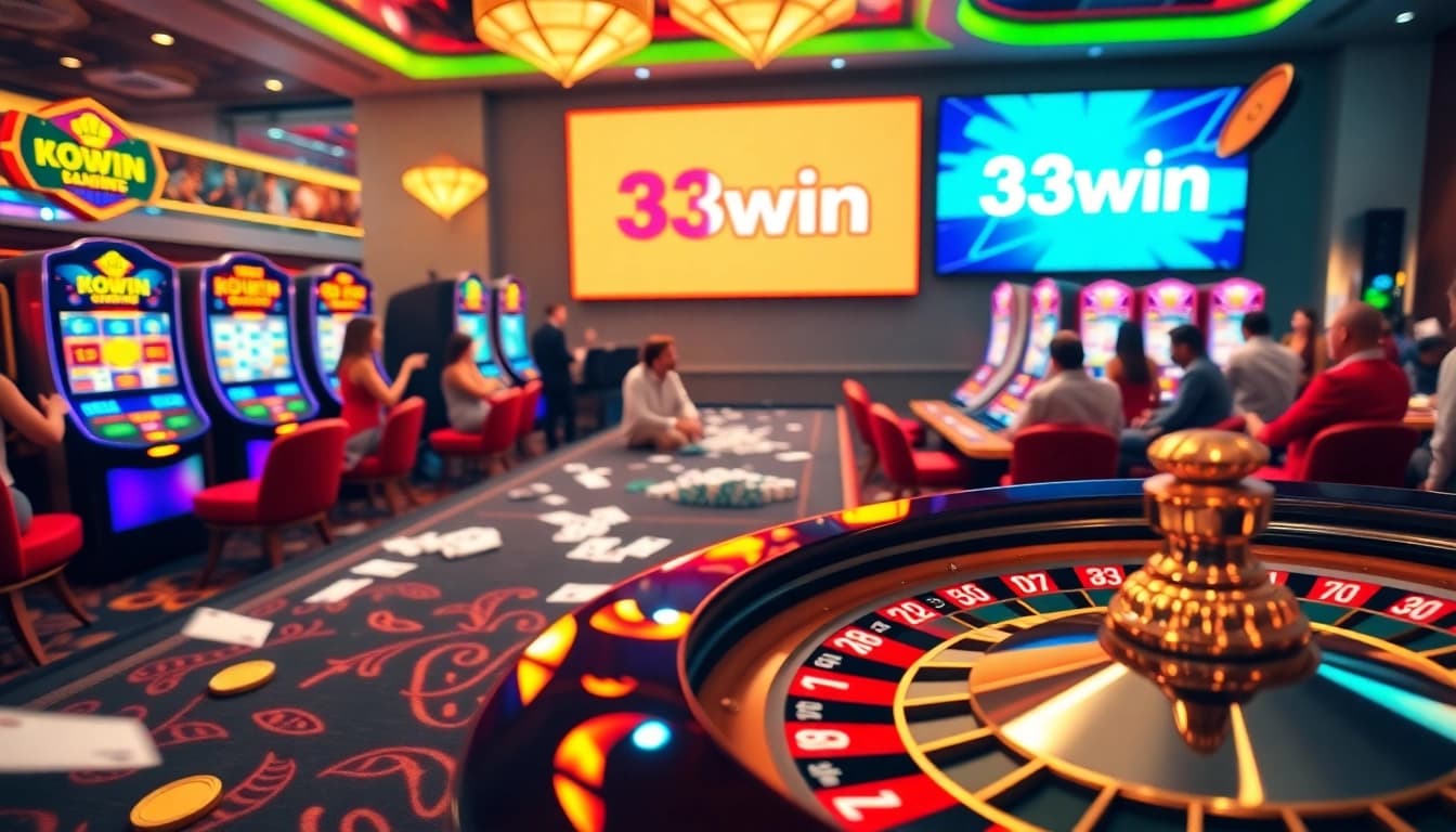 Engage in winning strategies at 33win online casino with roulette, cards, and immersive gaming.