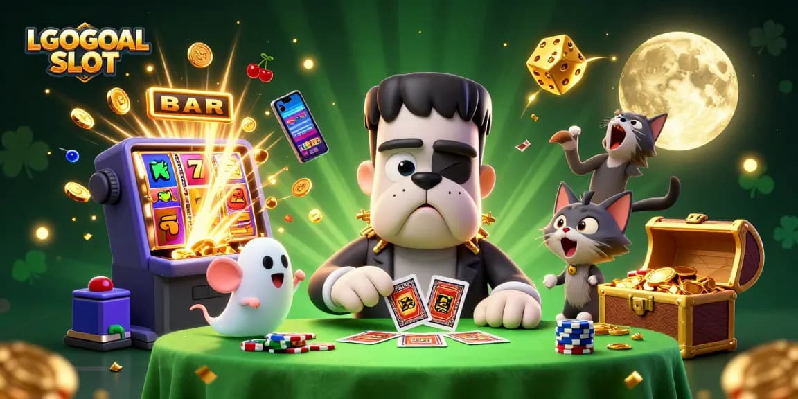 Experience thrilling plays at LGOGOAL SLOT with dynamic 3D gaming elements, full of excitement and jackpot chances.