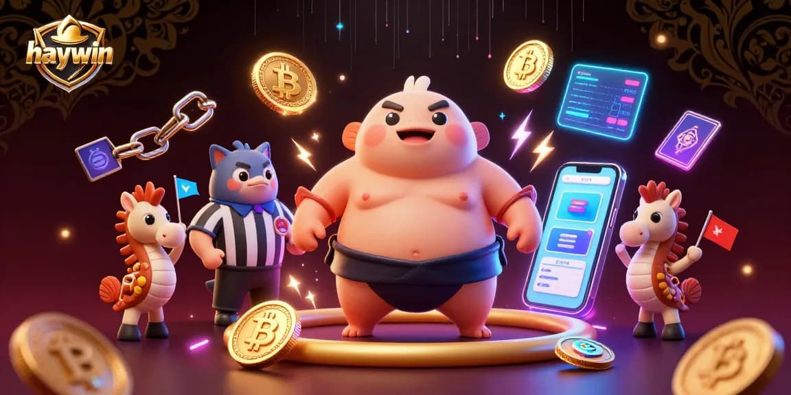Play casino games at haywin with lively underwater action featuring the fugu, catfish referee, and seahorse fans.