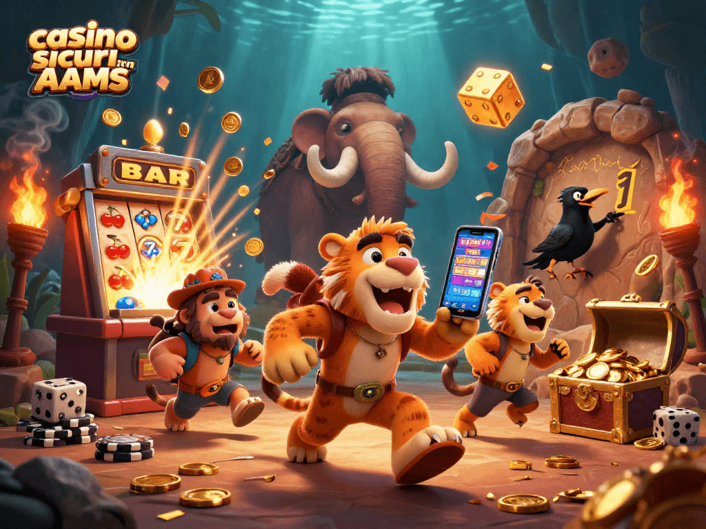 Scopri il divertimento nei casino sicuri non AAMS con una scena vivace di ludiche avventure.