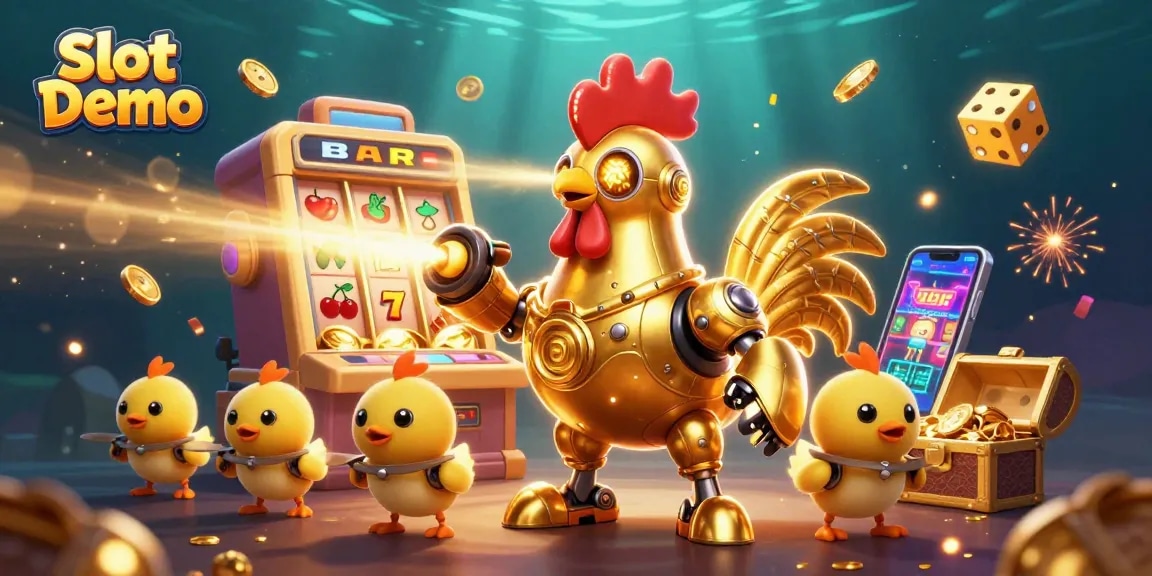 Experience the thrill of Slot Demo with a vibrant jackpot explosion and interactive elements.