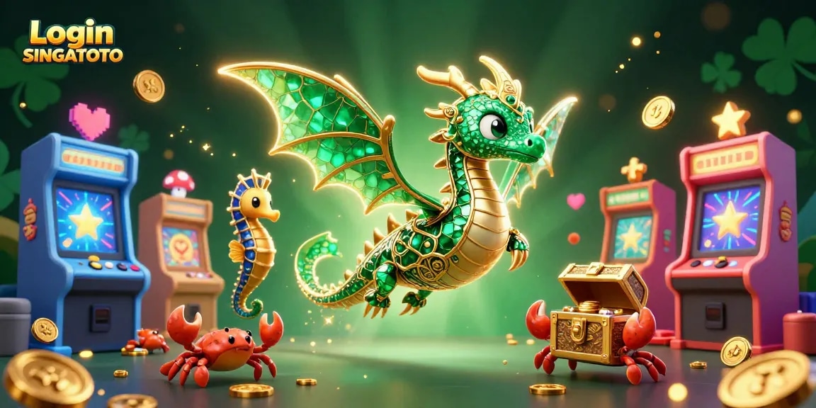 Login SINGATOTO dengan gambar ilustrasi kasino berwarna-warni yang menarik