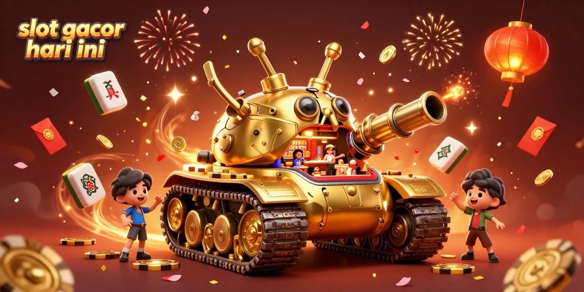 Engage with slots at slot gacor hari ini through a lively 3D casino scene filled with excitement.