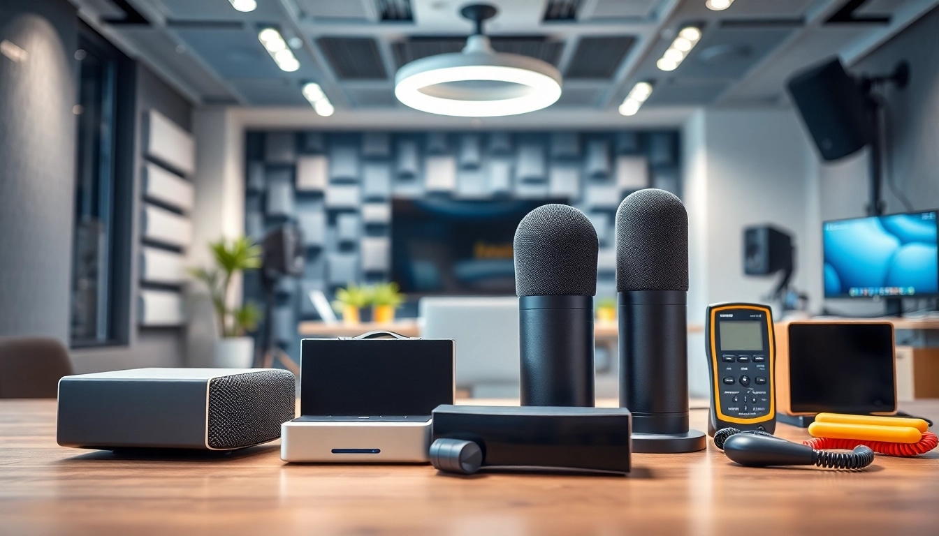 Showcase of Sound and Vibration Control Products in a modern office, emphasizing design and functionality.