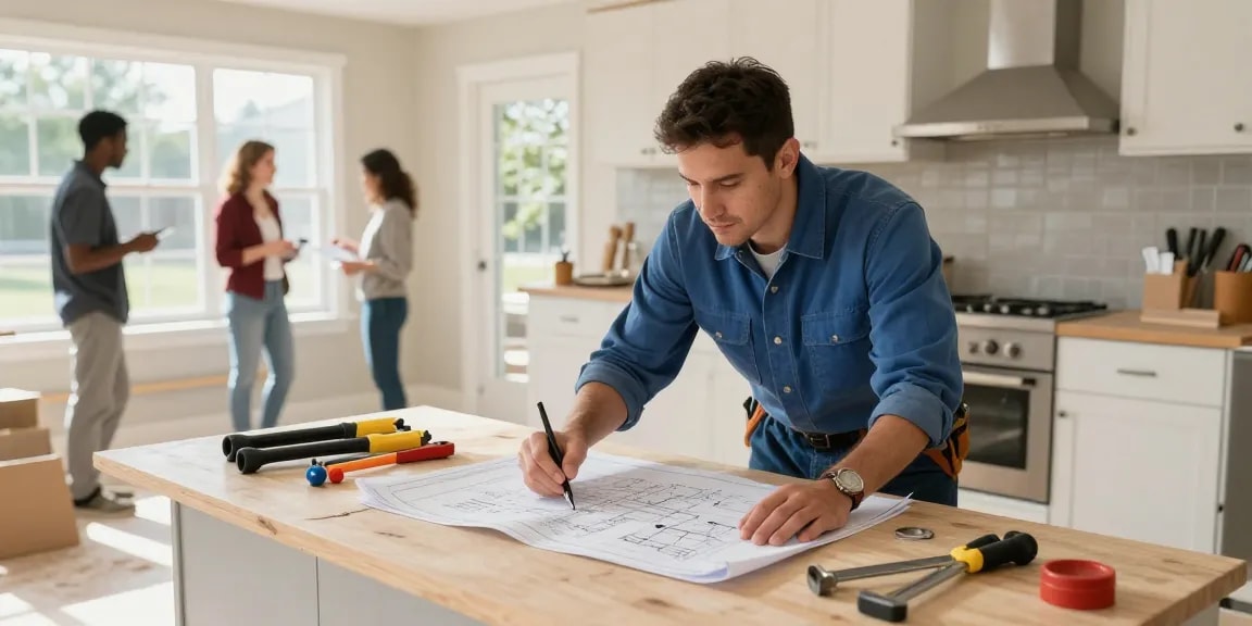 Kuwin, a trusted local service provider delivering quality home renovation solutions.