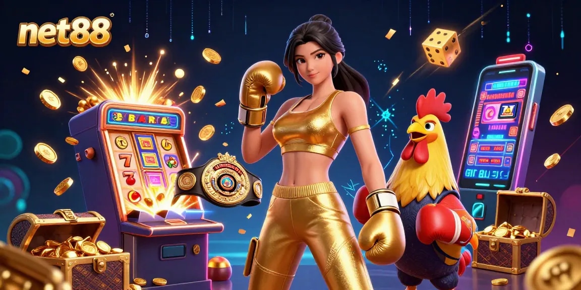 Experience exciting wins at net88 with captivating casino games and vibrant animations.