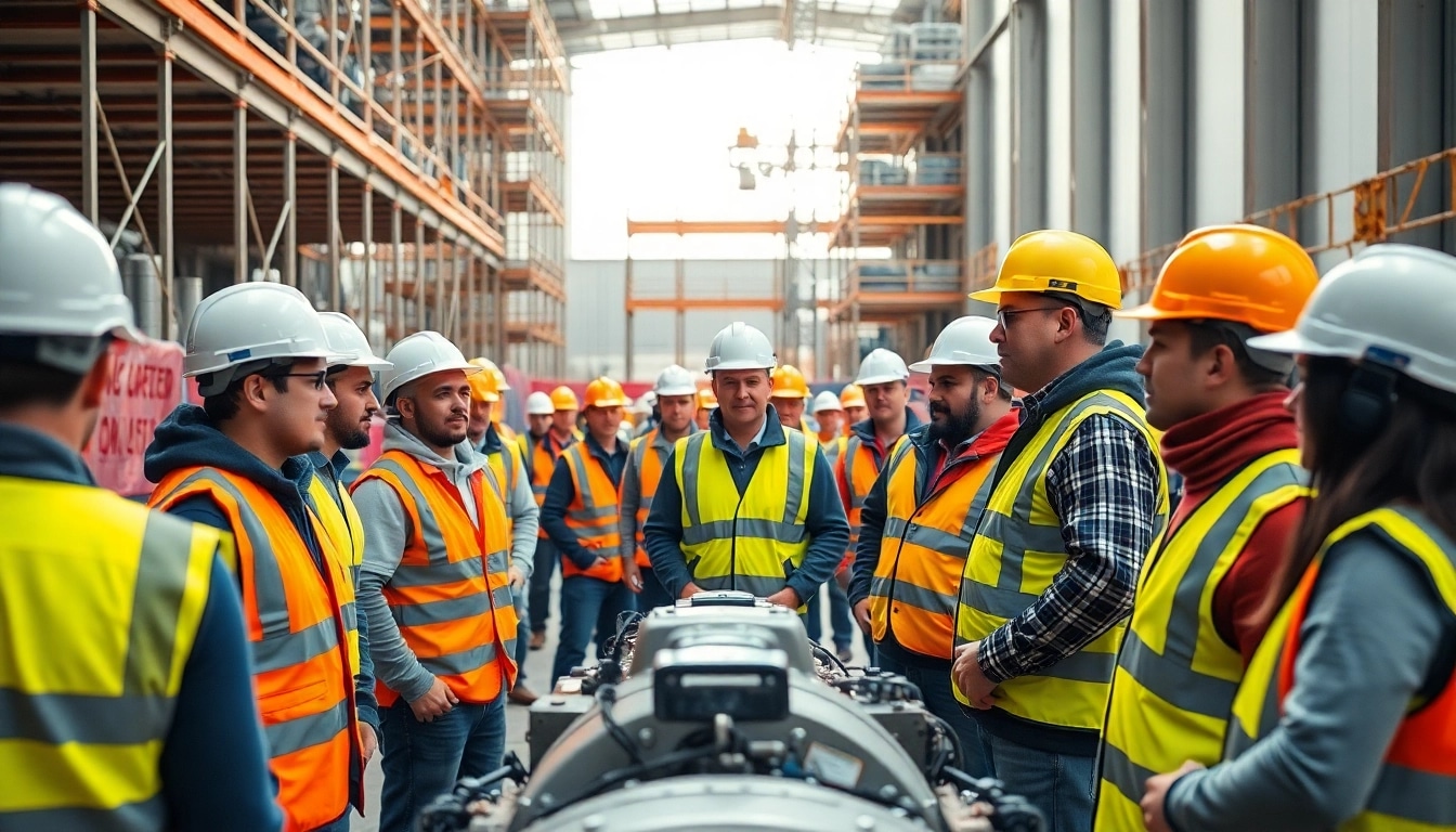 Enhance construction site safety with trained workers and proper protocols.