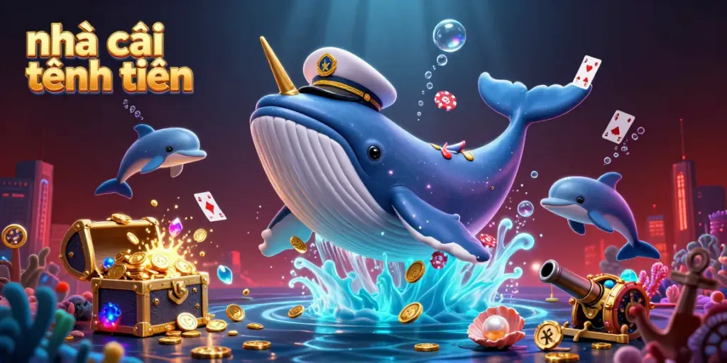 Experience top-notch gaming thrills with nhà cái tặng tiền at the vibrant underwater casino scene.