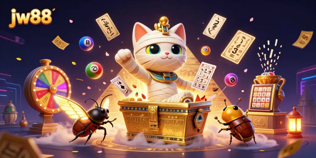 Experience thrilling gameplay at jw88 with vibrant casino elements and exciting characters.