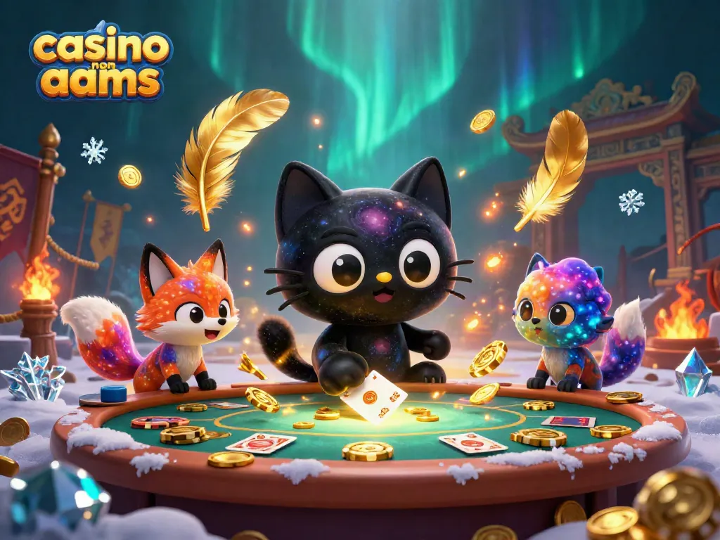 I casino non AAMS offrono esperienze uniche di gioco con premi e bonus attraenti, catturati in un'illustrazione colorata.
