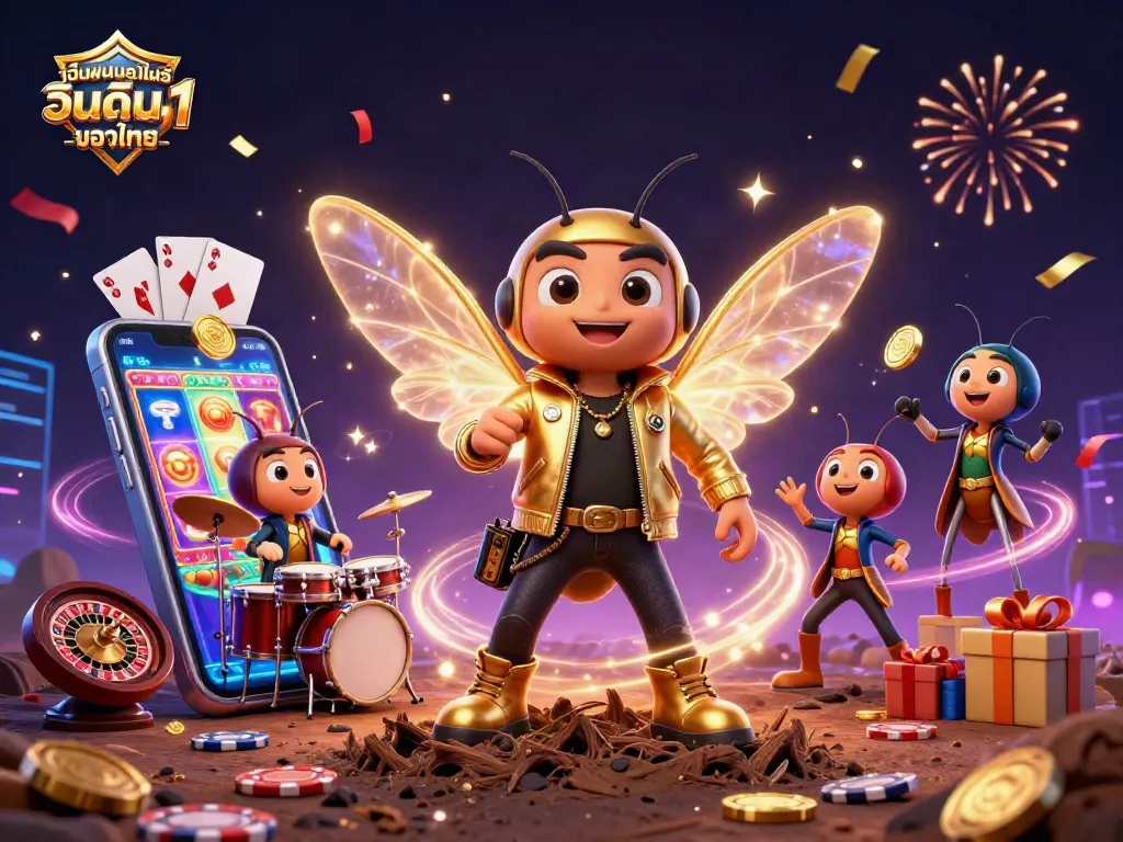 เล่นพนันออนไลน์ อันดับ 1 ของไทย ผ่านภาพการ์ตูน 3D ที่มีรายละเอียดสูงและน่าตื่นเต้น