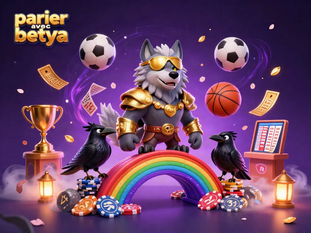 Parier avec Betya to win on sports betting with engaging 3D characters and dynamic graphics.