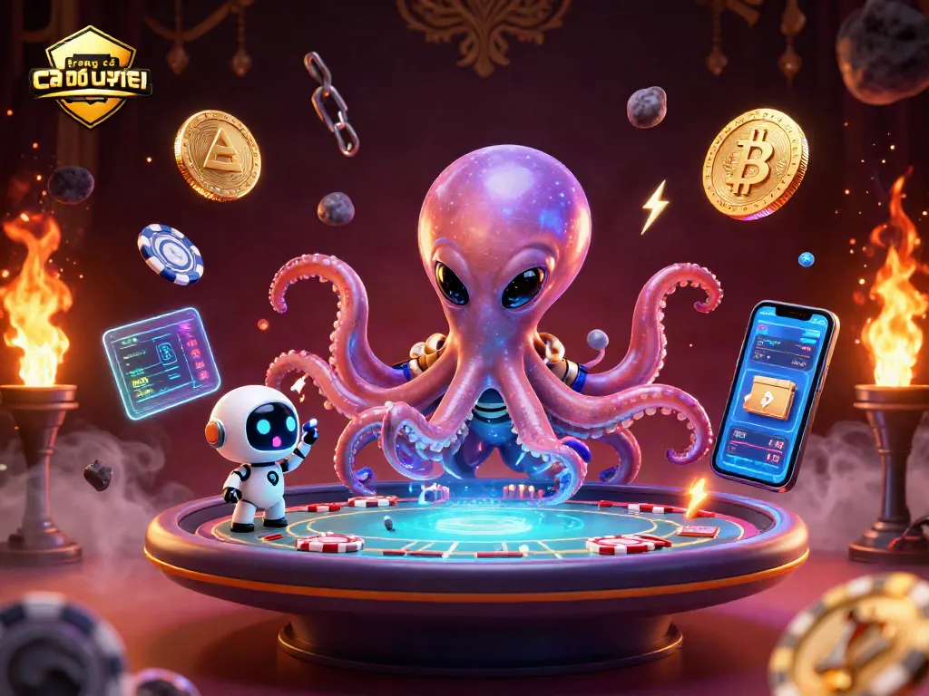 Khám phá trang cá độ uy tín với trò chơi poker sôi động và biểu tượng tiền điện tử nổi bật