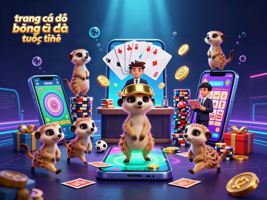 Trang cá độ bóng đá trực tuyến với nhiều meerkat tham gia cược thể thao và tiền thưởng hấp dẫn.