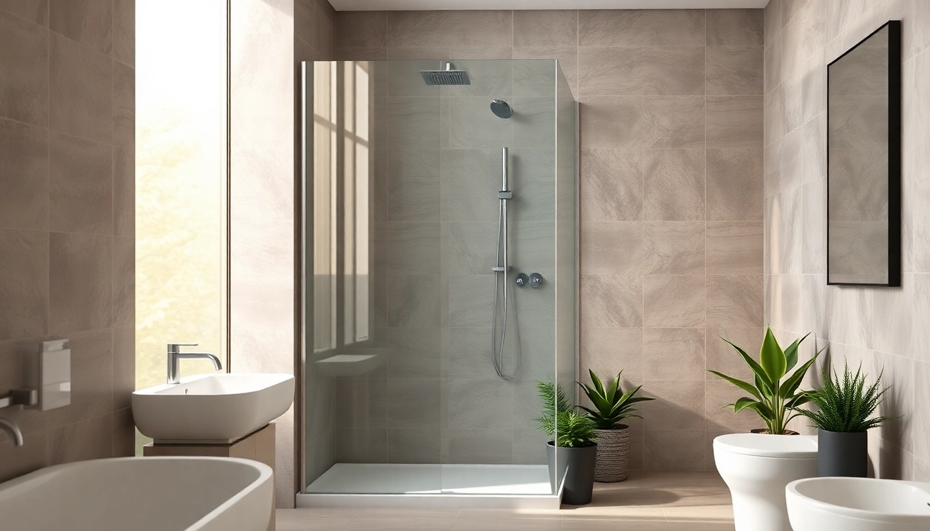 Enhance your bathroom with corner shower screen frameless, showcasing modern elegance and style.