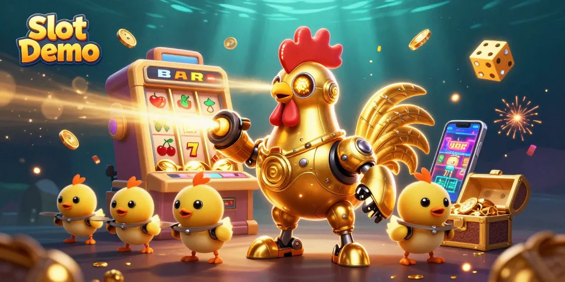 Experience the thrill of Slot Demo with a vibrant jackpot explosion and interactive elements.