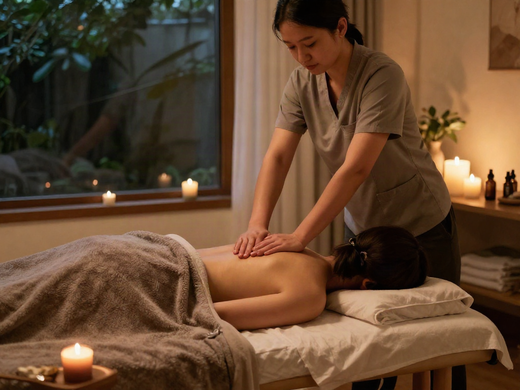 Experience 용산출장안마 with a soothing home massage session in a tranquil environment.
