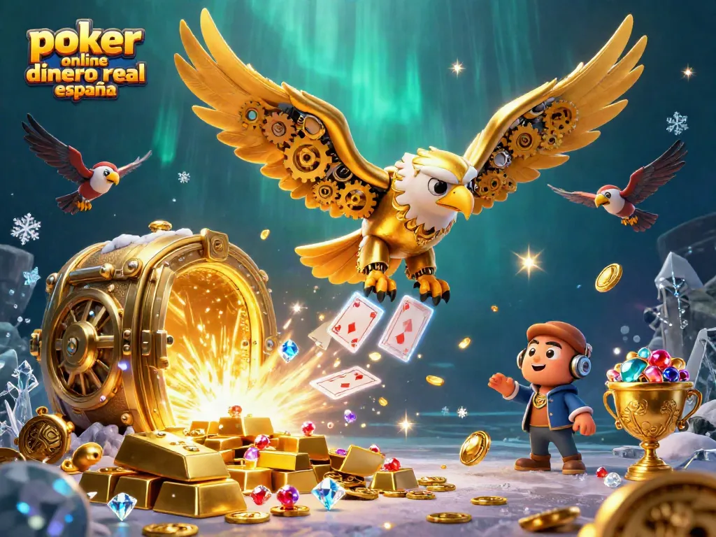 Descubre los mejores sitios de póker online dinero real España con una escena envolvente de acción y diversión.