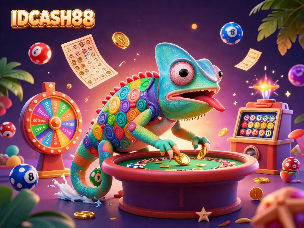 Engage with IDCASH88 through thrilling slots and games featuring vibrant visuals and dynamic elements.