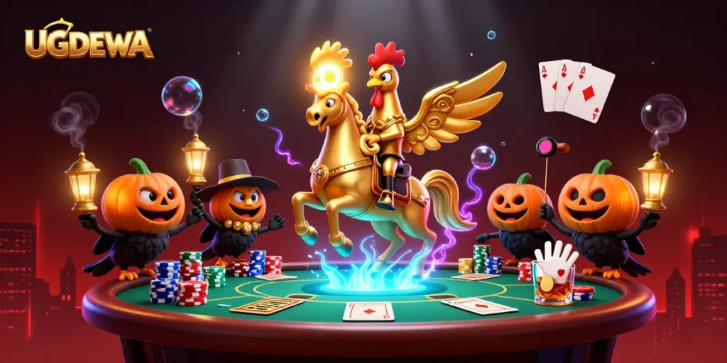 Engage in thrilling gameplay at UGDEWA with exciting poker tables and vibrant casino action.