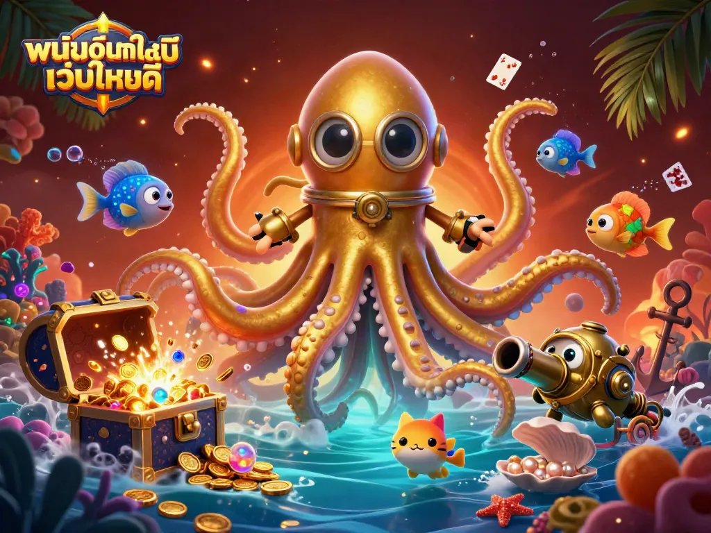 เล่นพนันออนไลน์ เว็บไหนดี พร้อมความสนุกจากมหาสมุทรและธีมคาสิโน