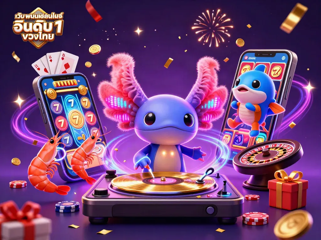 เกมสล็อตสนุกที่ เว็บพนันออนไลน์ อันดับ 1 ของไทย อย่างเช่น สล็อตออนไลน์ กับการหมุนที่ตื่นเต้น