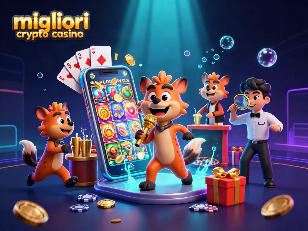 I migliori crypto casino presentano un club comico con iene animate che si esibiscono e attraversano il mondo del gioco online.