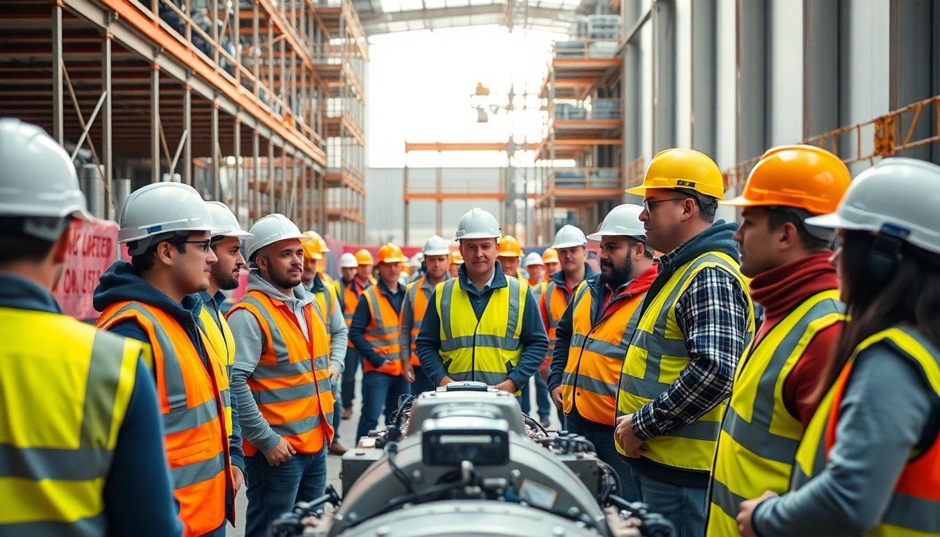 Enhance construction site safety with trained workers and proper protocols.