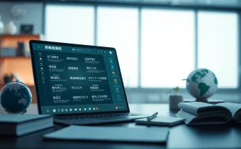 High-tech translation interface showcasing 有道翻译 services for multiple languages, enhancing user experience.
